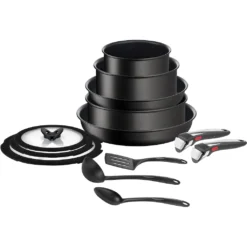 Tefal Topf-Set »Ingenio Unlimited On«, Aluminium, (Set, 13 Tlg.), Antihaft, Thermo-Signal, Abnehmbarer Griff, Alle Herdarten, Induktion