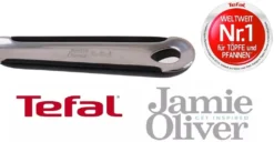 Tefal J90929 Jamie Oliver Pfannenset Induktion 4 TLG, Set Angebot, Pfanne 28 Cm + Pfanne 24 Cm, Edelstahl -Tefal a87710c7ced293b077b0833aeac23d23