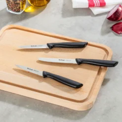 Tefal Messer-Set »K2733S Colorfood«, (Set, 3 Tlg.), Deutscher Edelstahl, Korrosionsbeständig, Ergonomisch, Sicher -Tefal aa1926d9be986a57c7e8538f6f3ef023
