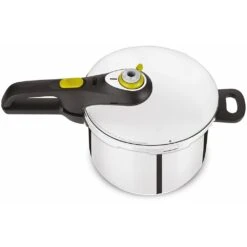 Tefal Schnellkochtopf »Sercure 5 V2 Neo«, Edelstahl, (1 Tlg.), Dampfkochtopf Aus Edelstahl, 4 L, 5-fach Sicherheitssystem, Induktion