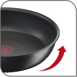 Tefal Bratpfanne »Black Stone«, Aluminium, (1 Tlg.), Aluminium, Mineralia Antihaft, Thermo-Signal, Alle Herdarten,Induktion -Tefal ab7f11874057fe56a810aff716ea4187