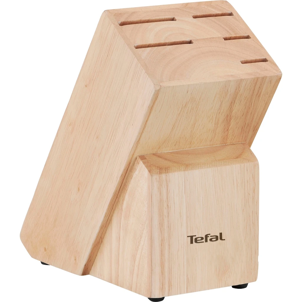 Tefal Messerblock »Ice Force«, 6 Tlg., Eishärtung, Dauerhafte Leistungsstärke, Formschön, Edelstahl/Holz 6 Tefal Messerblock »Ice Force«, 6 Tlg., Eishärtung, Dauerhafte Leistungsstärke, Formschön, Edelstahl/Holz – Bild 4