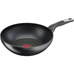Tefal Wok »Unlimited G25519«, Aluminium, Kratzfest, Induktion, Temperaturanzeiger, Made In France, Ø 28 Cm