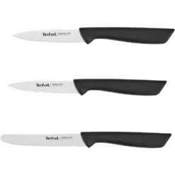 Tefal Messer-Set »K2733S Colorfood«, (Set, 3 Tlg.), Deutscher Edelstahl, Korrosionsbeständig, Ergonomisch, Sicher