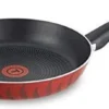 Tefal C5480882 Tempo Bratpfanne, Aluminium, 32 Cm, Rot -Tefal b5013c6098b6d0c348e3d9a22fd234aa