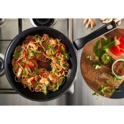 Tefal Wok »C38519 XL Force«, Aluminium, (1 Tlg.), Antihaft, Thermo-Signal, Tiefe Form, Alle Herdarten Außer Induktion 10 Tefal Wok »C38519 XL Force«, Aluminium, (1 Tlg.), Antihaft, Thermo-Signal, Tiefe Form, Alle Herdarten Außer Induktion -Tefal b7228ad69434bd1d303a9582459eea6d