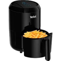 Tefal Heißluftfritteuse »EY3018 Easy Fry Compact«, 1400 W, Fassungsvermögen 1,6 L, Kapazität: 1,6 L, 6 Kochprogramme, Timer, Gesund Ohne Fett/Öl