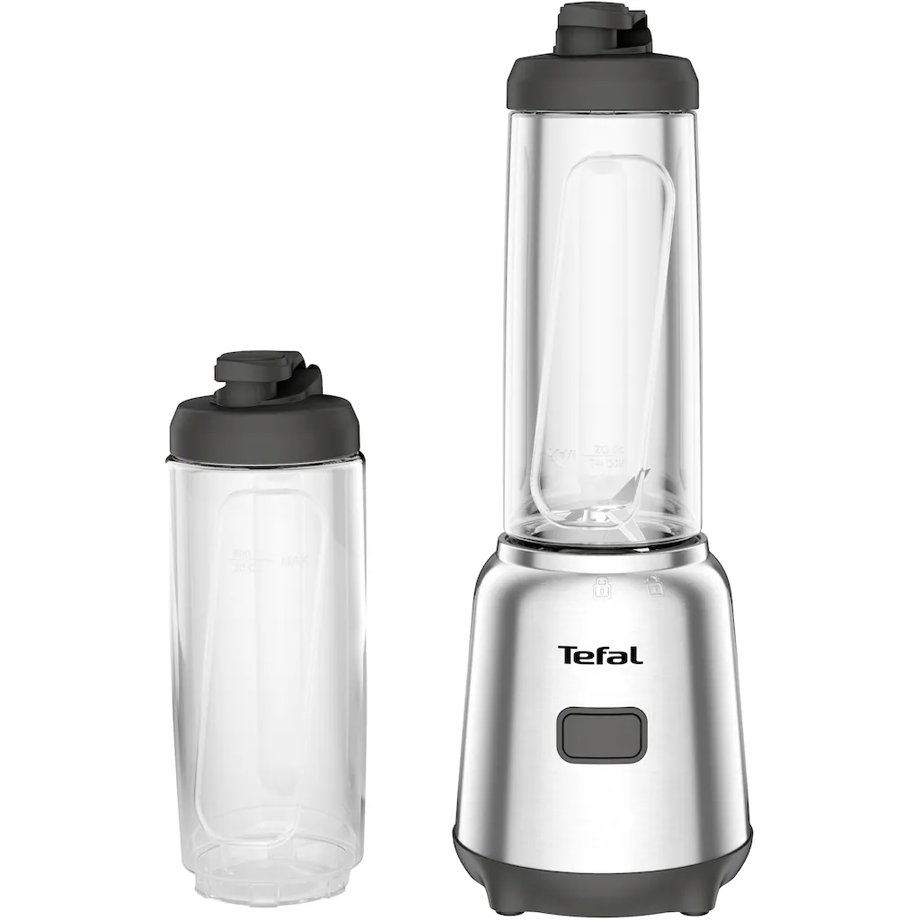 Tefal Standmixer »BL15FD Mix & Move«, 300 W, 2 Flaschen To-Go In Premium Tritan, Abnehmbare Klingen 3 Tefal Standmixer »BL15FD Mix & Move«, 300 W, 2 Flaschen To-Go In Premium Tritan, Abnehmbare Klingen