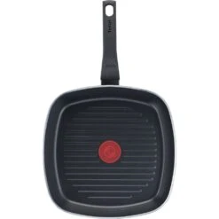 Tefal Grillpfanne »B55540 Easy Cook & Clean«, Aluminium, (1 Tlg.), Aluminium, Antihaft, Thermo-Signal, Alle Herdarten Außer Induktion -Tefal bdb616038afd6b4f9cb17da56554dc63