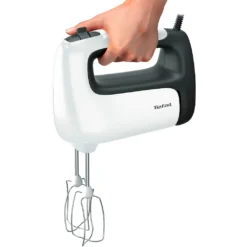Tefal Handmixer »HT4611 Prep'Mix+«, 500 W, Turbo-Funktion, 2 Rührbesen, 2 Knethaken, Pürierstab-Aufsatz -Tefal c2bf03bb0579069330b3a1197331bebf