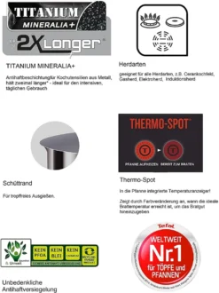 Tefal G13411 Cook Healthy Pfannenset Induktion 6 Tlg, Hohe Wokpfanne Mit Deckel 28cm, Pfanne 30 Cm + 24cm, Alle Herdarten, Spülmaschinenfest, Antihaft-beschichtet, Wok & Bratpfanne Set 12 Tefal G13411 Cook Healthy Pfannenset Induktion 6 Tlg, Hohe Wokpfanne Mit Deckel 28cm, Pfanne 30 Cm + 24cm, Alle Herdarten, Spülmaschinenfest, Antihaft-beschichtet, Wok & Bratpfanne Set -Tefal c59e83dc0bd889ef12cd256d09fb8d1c