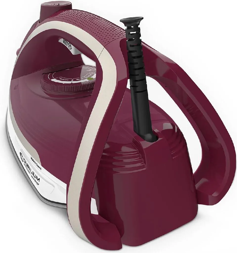 Tefal Dampfbügeleisen Ultragliss Plus FV6810 Bordeaux/weiß 9 Tefal Dampfbügeleisen Ultragliss Plus FV6810 Bordeaux/weiß – Bild 7