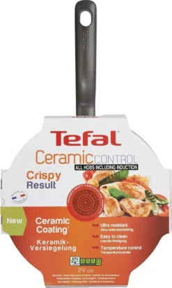 Tefal CeramicCONTROL Schmorpfanne Ø 24 Cm Inkl. Deckel -Tefal c9144eb7d2a8a7d8d26d90bea70f952d