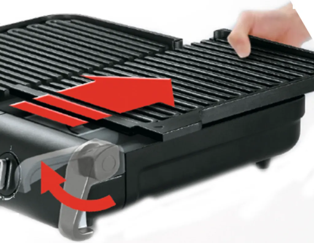 Tefal TG8000 Kontaktgrill Schwarz-silber 15 Tefal TG8000 Kontaktgrill Schwarz-silber – Bild 13