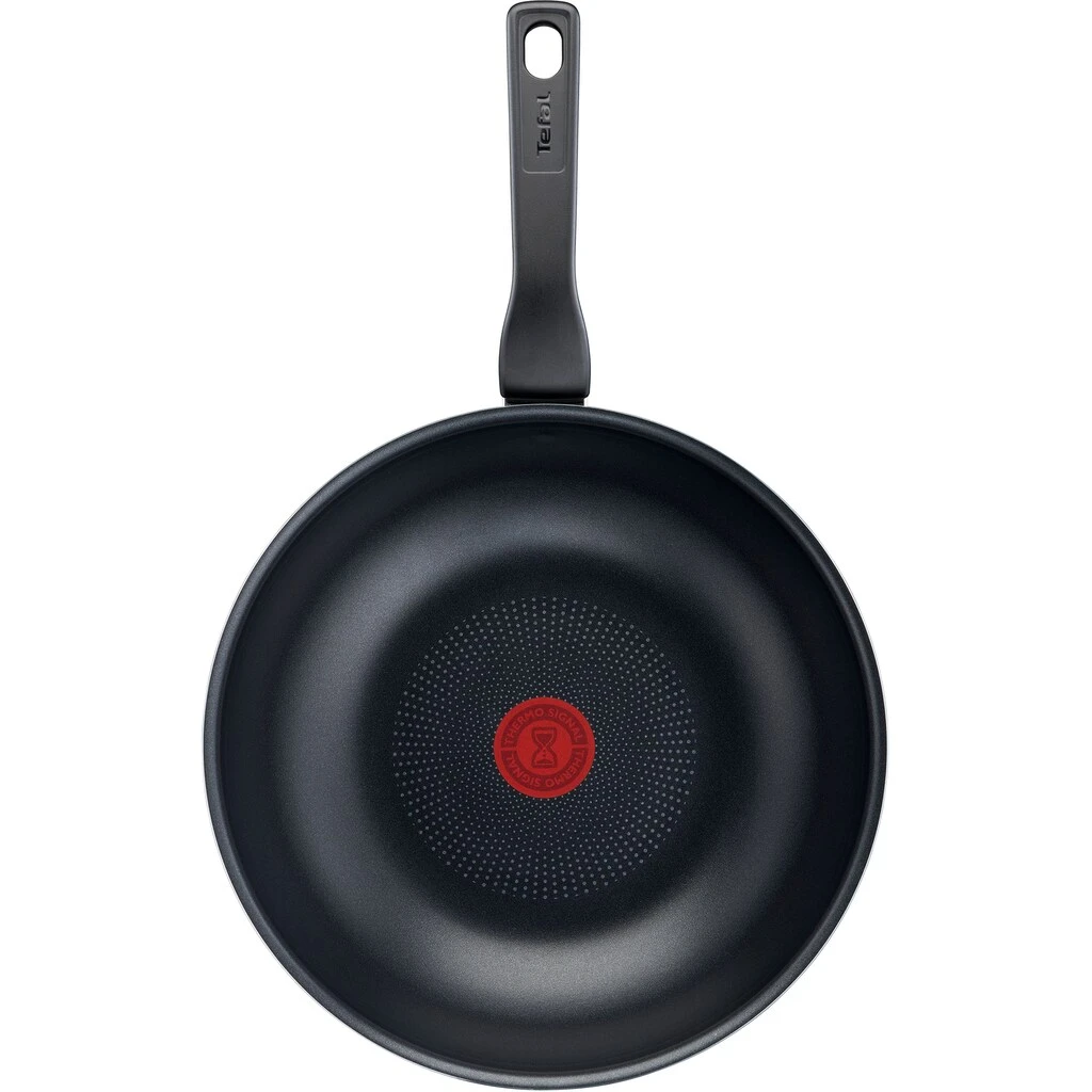 Tefal Wok »C38519 XL Force«, Aluminium, (1 Tlg.), Antihaft, Thermo-Signal, Tiefe Form, Alle Herdarten Außer Induktion 4 Tefal Wok »C38519 XL Force«, Aluminium, (1 Tlg.), Antihaft, Thermo-Signal, Tiefe Form, Alle Herdarten Außer Induktion – Bild 2