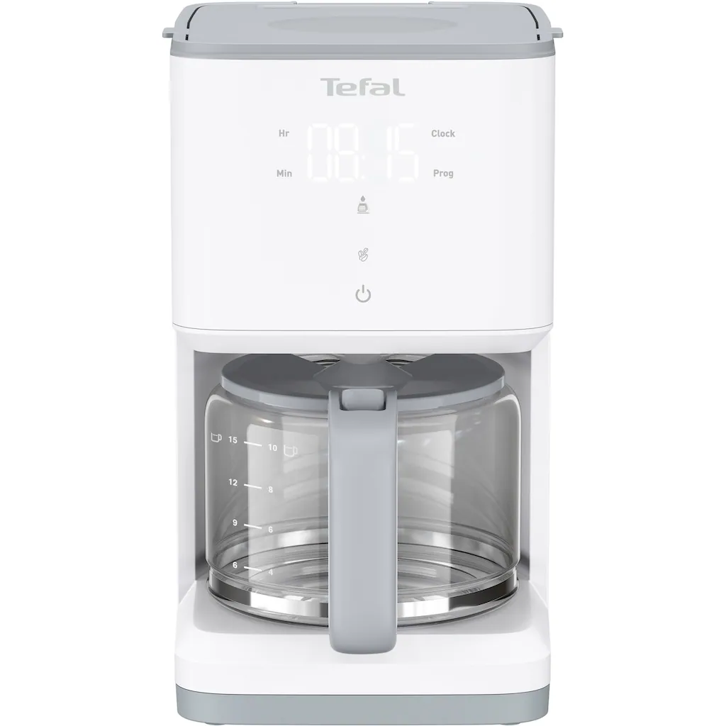 Tefal Filterkaffeemaschine »CM6931 Sense«, 1,25 L Kaffeekanne, Digital-Anzeige, Glaskanne Mit Deckel, Kapazität Für 10 - 15 Tassen 4 Tefal Filterkaffeemaschine »CM6931 Sense«, 1,25 L Kaffeekanne, Digital-Anzeige, Glaskanne Mit Deckel, Kapazität Für 10 - 15 Tassen – Bild 2