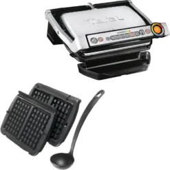 Tefal OptiGrill+ G716D12, Mit Waffeleisenplatten, Kontaktgrill -Tefal d27580180059a77835761557c1451f09