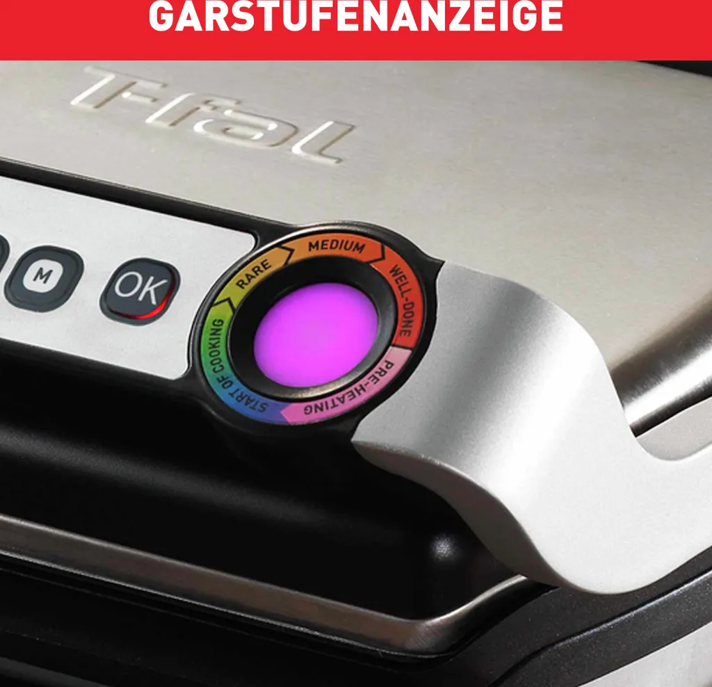 Tefal OptiGrill Kontaktgrill GC705D 11 Tefal OptiGrill Kontaktgrill GC705D – Bild 9