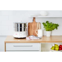 Tefal Dampfgarer »VC1451 Convenient Series«, 900 W, 2 Edelstahlbehälter, 6 Liter, Ø 24cm, Timer, Abschaltautomatik 11 Tefal Dampfgarer »VC1451 Convenient Series«, 900 W, 2 Edelstahlbehälter, 6 Liter, Ø 24cm, Timer, Abschaltautomatik -Tefal d93f2b06d903edbe9a62b7b14734727f