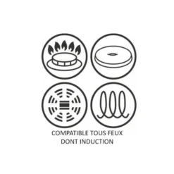 TEFAL G2550102 19 Cm UNBEGRENZTE Pfanne - Alle Kochfelder Einschließlich Induktion - Schwarz 12 TEFAL G2550102 19 Cm UNBEGRENZTE Pfanne - Alle Kochfelder Einschließlich Induktion - Schwarz -Tefal d94fe5bef44c03b8984e47a085fbf8f3