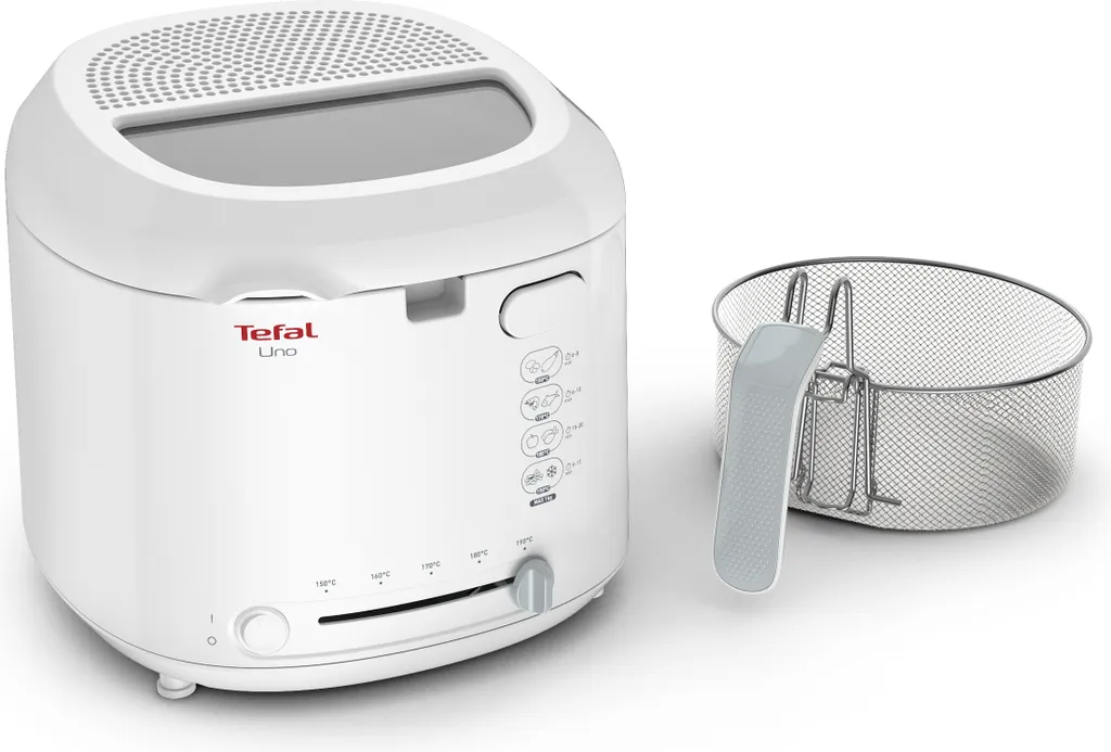 Tefal Uno Deep Fryer FF2031 Fritteuse In Weiß 5 Tefal Uno Deep Fryer FF2031 Fritteuse In Weiß – Bild 3