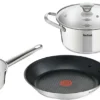 Tefal Simpleo 4tlg Topf-Set Temperaturanzeige Edelstahl 1 Tefal Simpleo 4tlg Topf-Set Temperaturanzeige Edelstahl -Tefal da4079ec41a7b7c255557a0cf85ee18c