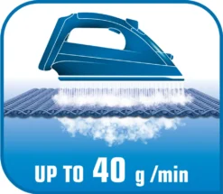 Tefal Dampfbügeleisen Ultragliss FV4920 Beere/weiß -Tefal dbd8acb33cdf64a90098afd8a3aaae38