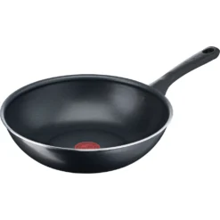 Tefal Wok »Day By Day B55819«, Aluminium, Antihaftversiegelung, Thermo-Spot Temperaturanzeiger, 28 Cm
