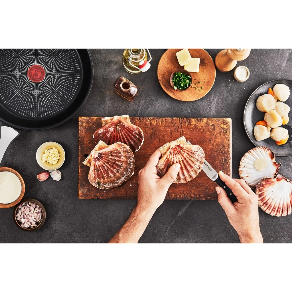 Tefal Pfannen-Set »Unlimited On« In 20/24/28 Cm Und »Ice Force Kochmesser« 8 Tefal Pfannen-Set »Unlimited On« In 20/24/28 Cm Und »Ice Force Kochmesser« – Bild 6