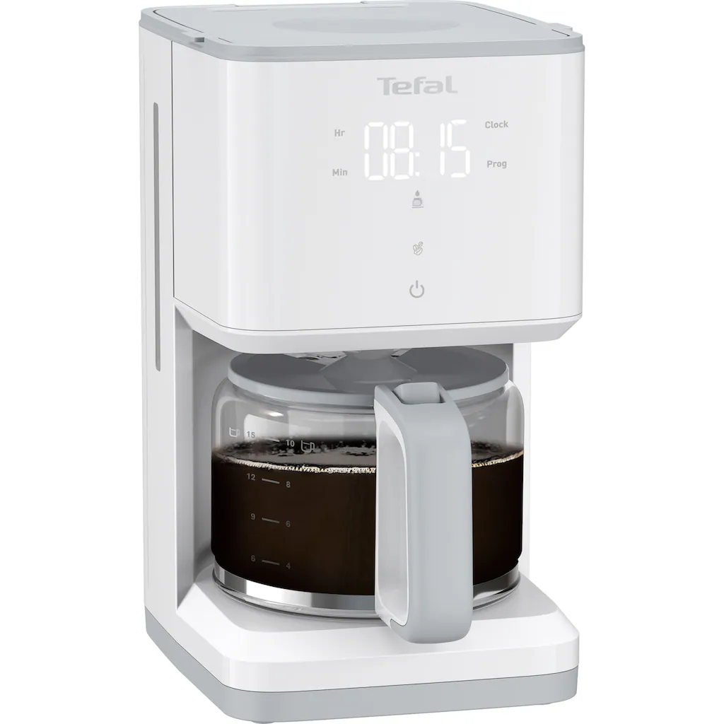 Tefal Filterkaffeemaschine »CM6931 Sense«, 1,25 L Kaffeekanne, Digital-Anzeige, Glaskanne Mit Deckel, Kapazität Für 10 - 15 Tassen 3 Tefal Filterkaffeemaschine »CM6931 Sense«, 1,25 L Kaffeekanne, Digital-Anzeige, Glaskanne Mit Deckel, Kapazität Für 10 - 15 Tassen