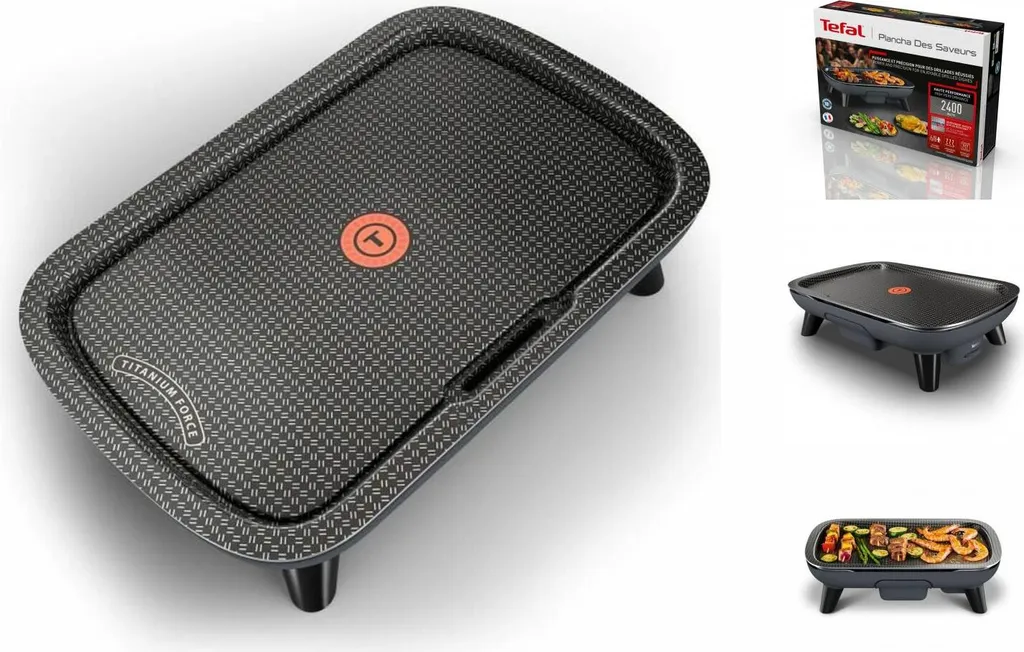 Tefal YY4570FB, Schwarz, Freistehend, 460 X 300 Mm, Drehregler, 1,1 M, 2400 W 6 Tefal YY4570FB, Schwarz, Freistehend, 460 X 300 Mm, Drehregler, 1,1 M, 2400 W – Bild 4