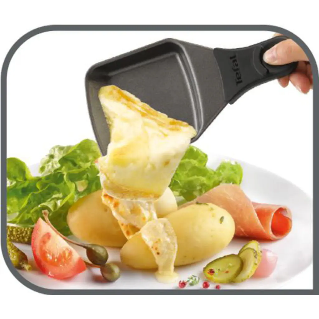 Tefal Raclette »PR457B Pierrade«, 10 St. Raclettepfännchen, 1350 W, Grill-Platte Aus Stein, Inkl. Schaber, Pfännchen Spülmaschinengeeignet 7 Tefal Raclette »PR457B Pierrade«, 10 St. Raclettepfännchen, 1350 W, Grill-Platte Aus Stein, Inkl. Schaber, Pfännchen Spülmaschinengeeignet – Bild 5