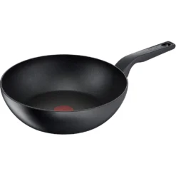 Tefal Wok »Hard Titanium Pro G28919«, Aluminium, Antihaftversiegelung, Induktion, Temperaturanzeiger, Ø 28 Cm