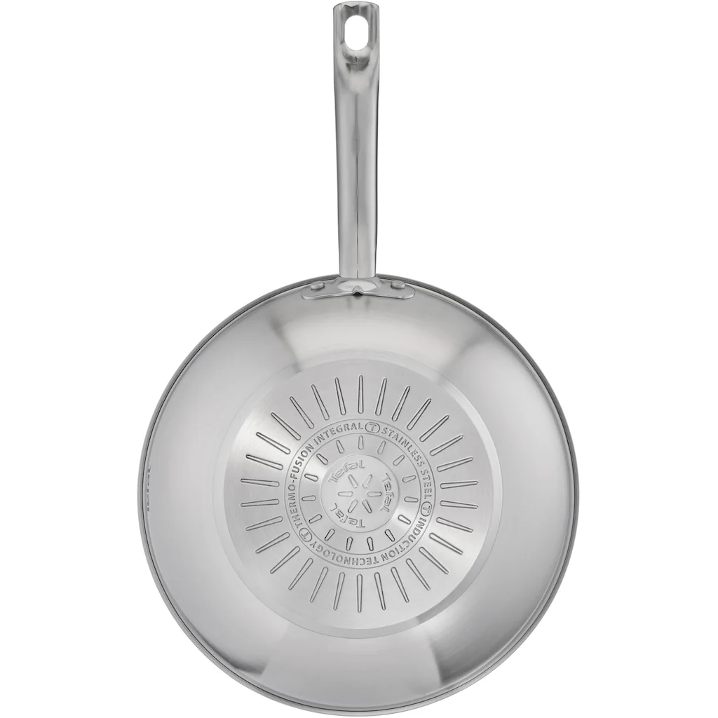 Tefal Wok »E49219 Virtuoso«, Edelstahl, (1 Tlg.), Edelstahl, Antihaftversiegelung, Thermo-Spot, Alle Herdarten,Induktion 6 Tefal Wok »E49219 Virtuoso«, Edelstahl, (1 Tlg.), Edelstahl, Antihaftversiegelung, Thermo-Spot, Alle Herdarten,Induktion – Bild 4