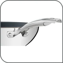 Tefal Pfannenset Duetto Plus (+), 3-teilig, Edelstahl, 20/24/28 Cm -Tefal f21e549bf1a015652b50bee234706e21