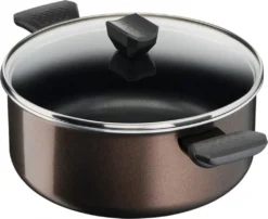 Tefal Easy Cook & Clean Kochtopf, 24 Cm (4,7 L) + Deckel, Für Alle Herdarten Außer Induktion B5544602 -Tefal f2822de706231df27929ab82f5570f77