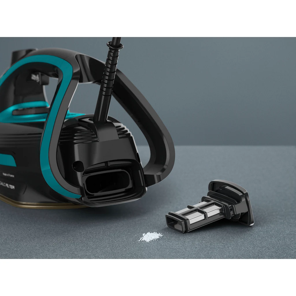 Tefal Dampfbügeleisen »FV8066 Puregliss«, 3000 W, 280 G/Min. Dampfstoß, Vertikaldampf, XL Einfüllöffnung, Stabile Ablage 8 Tefal Dampfbügeleisen »FV8066 Puregliss«, 3000 W, 280 G/Min. Dampfstoß, Vertikaldampf, XL Einfüllöffnung, Stabile Ablage – Bild 6