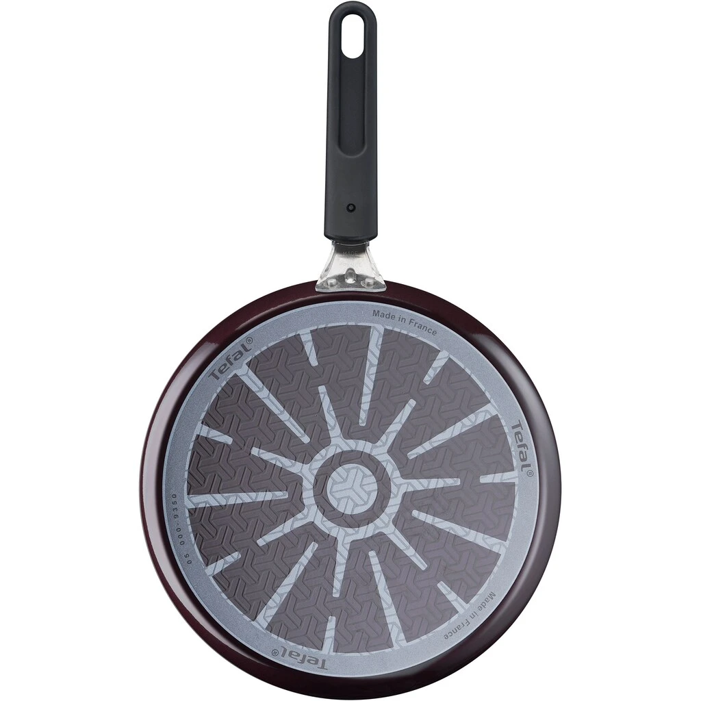 Tefal Crêpepfanne »D52210 Resist Intense«, Aluminium, (1 Tlg.), Emaille, Antihaft, Thermo-Signal, Alle Herdarten Außer Induktion 5 Tefal Crêpepfanne »D52210 Resist Intense«, Aluminium, (1 Tlg.), Emaille, Antihaft, Thermo-Signal, Alle Herdarten Außer Induktion – Bild 3