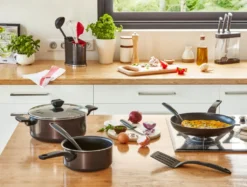 Tefal Easy Cook & Clean Kochtopf, 24 Cm (4,7 L) + Deckel, Für Alle Herdarten Außer Induktion B5544602 -Tefal fada9f738d2c8b9afc1e4bd609826892