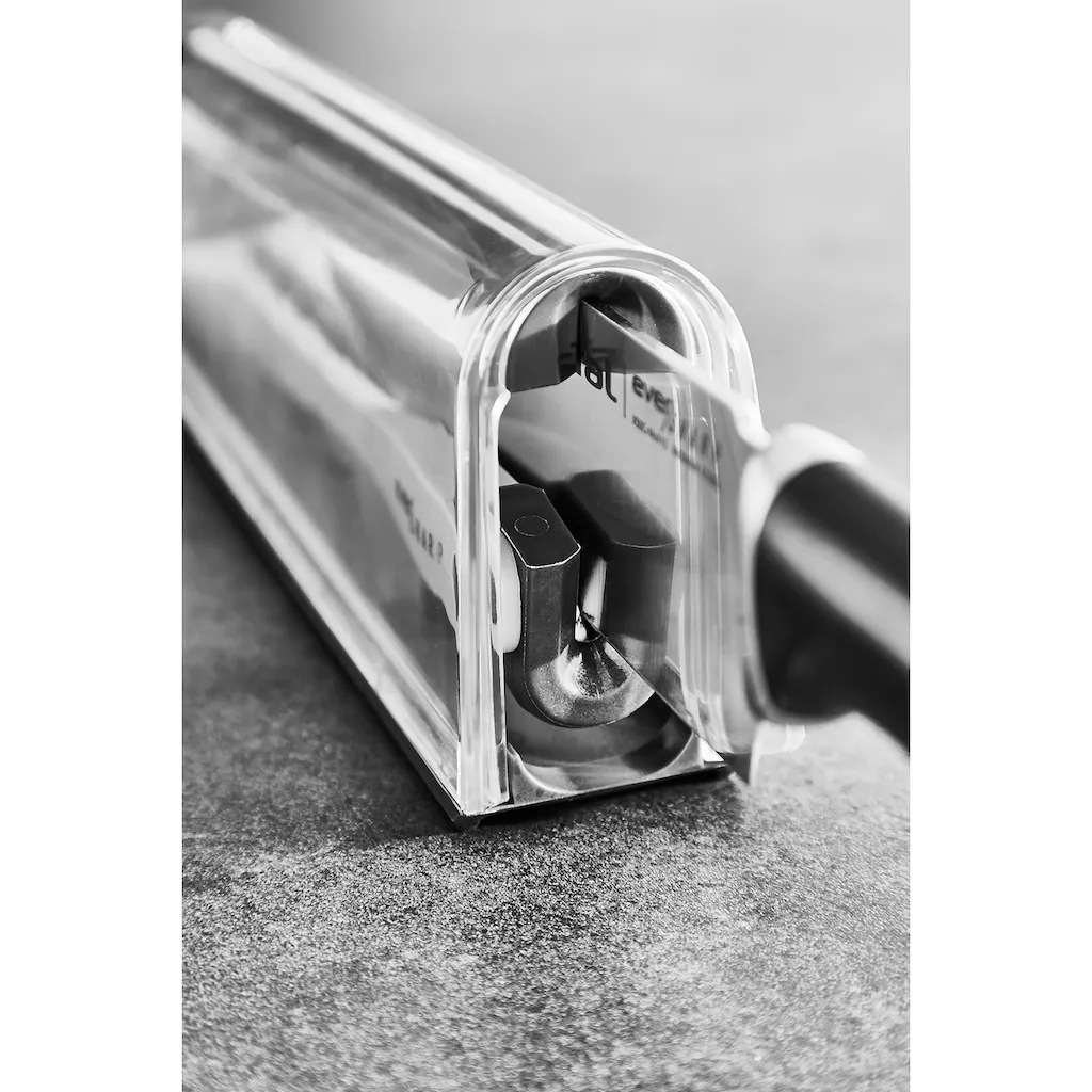 Tefal Kochmesser »K25690 Ever Sharp«, (1 Tlg.), Inkl. Messerschärfer, Edelstahl, Exklusive Schleiftechnologie 7 Tefal Kochmesser »K25690 Ever Sharp«, (1 Tlg.), Inkl. Messerschärfer, Edelstahl, Exklusive Schleiftechnologie – Bild 5